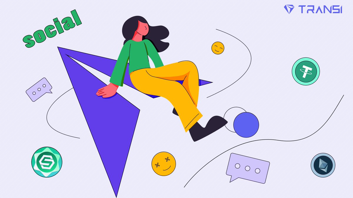 Get ready to revolutionize the way we socialize and manage finances with Transi.If you want seamless interaction, community-driven initiatives, and control your own data social to earn. Transi is your chosen one.
#SocialFi #WEB3 #DeFi