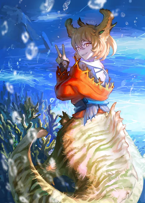 カエルアンコウ人魚