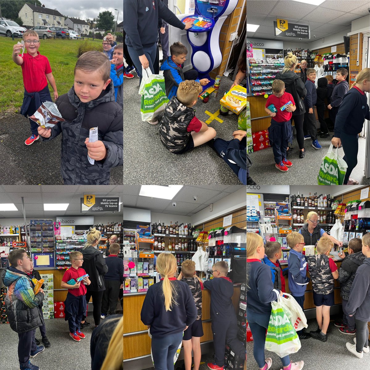 Following our wonderful gallery yesterday we decided to use the profits to buy food for the local food bank. We used many skills deciding what to buy out of our money in the ‘Top Shop’. We also did a litter pick 🚮#ethicalinformedcitizens #community #budgeting #reallifemaths 💷