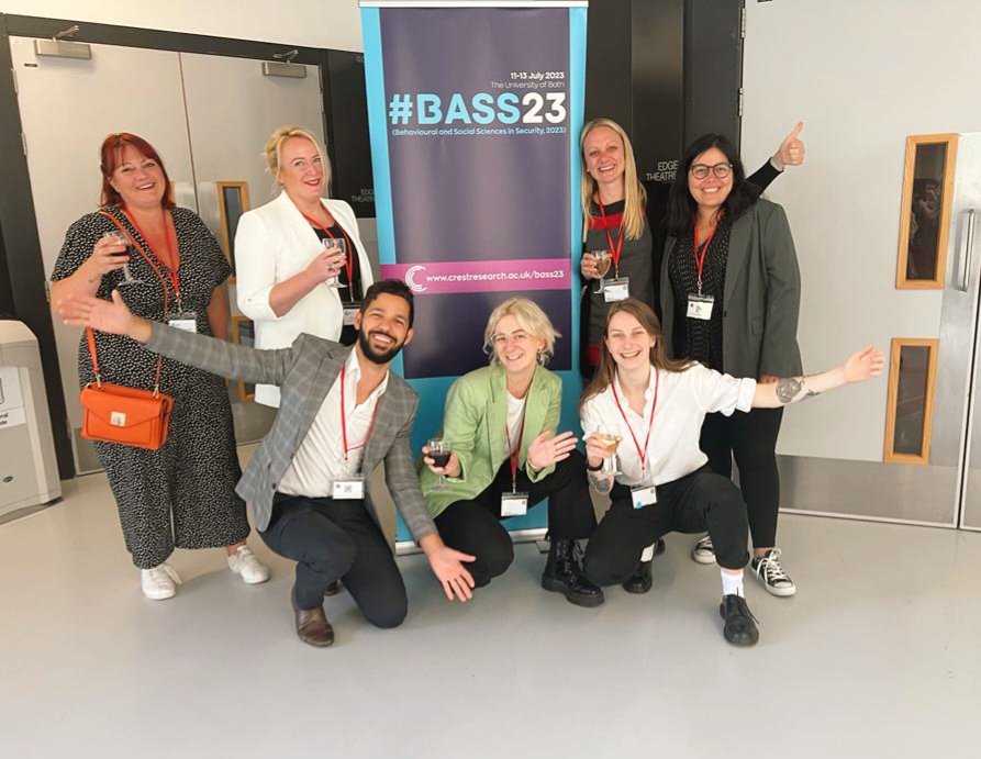 ICRFP strongly represented at the Behavioural and Social Sciences in Security international conference.

An incredible time sharing our work and connecting with security practioners from all around the world. Thanks <a href="/crest_research/">CREST</a>
for the enriching experience.

#BASS23