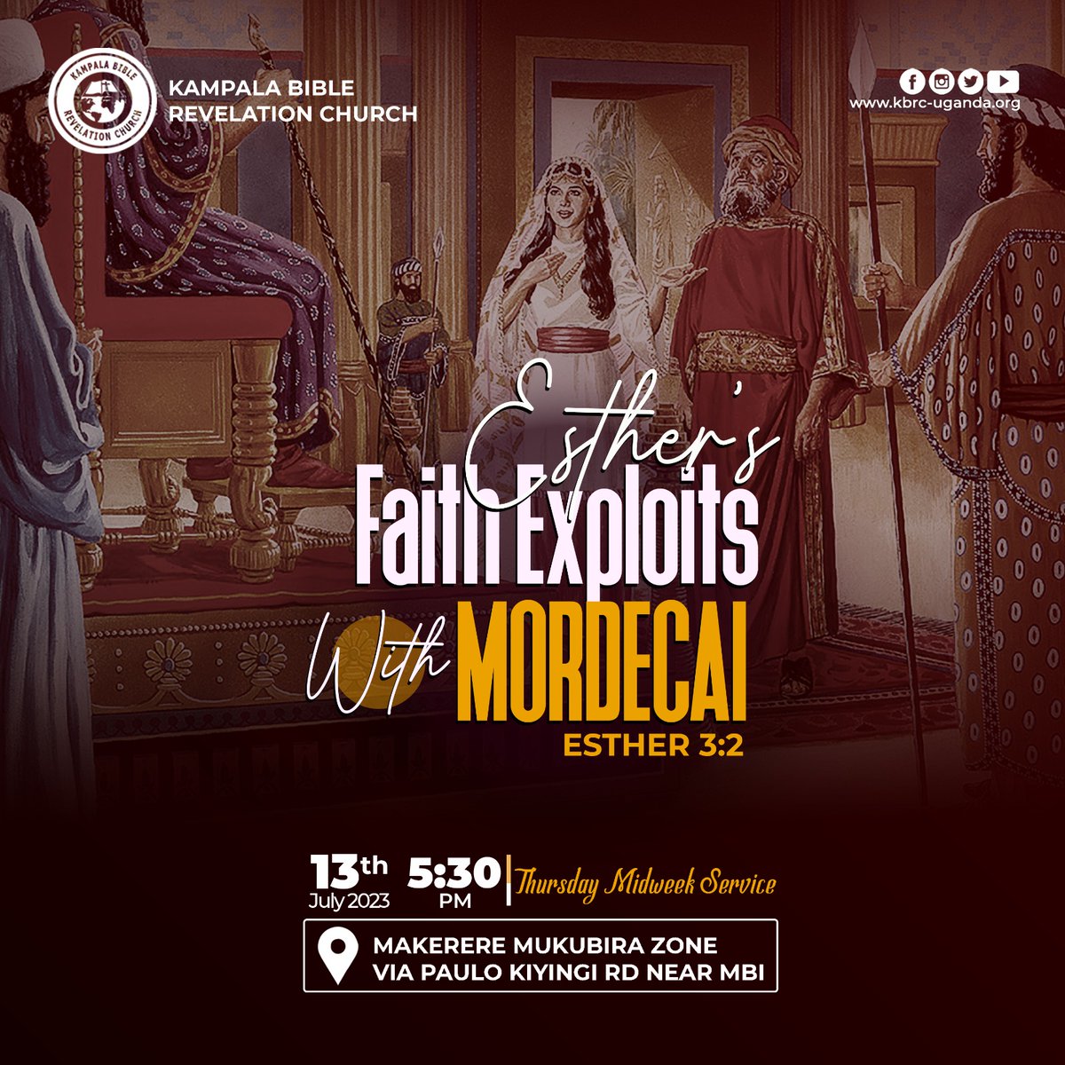 kbrcChurch's tweet image. #ThursdayMidweekService 
Join Us Today @5:30pm