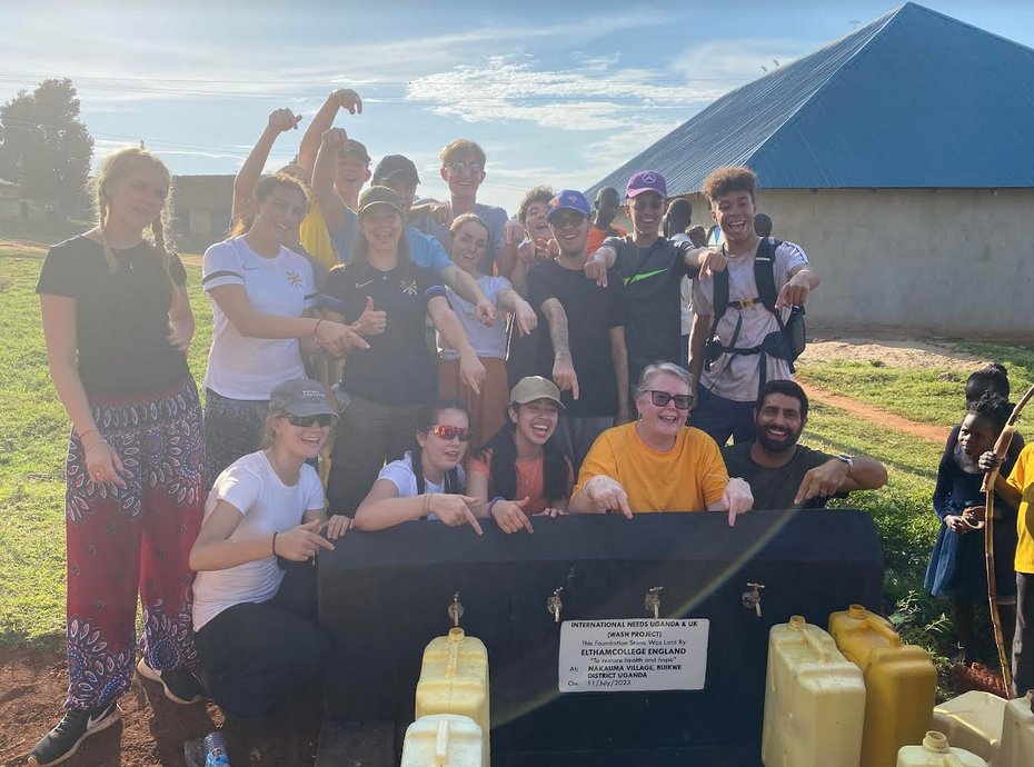 ElthamCollegeUK's tweet image. We are thrilled to announce that the #ElthamCollege team have formally opened the community taps in Nakauma village!  Thanks to all the generous donations from our school community, we completed the #WASHproject a year ahead of schedule. A very proud moment!