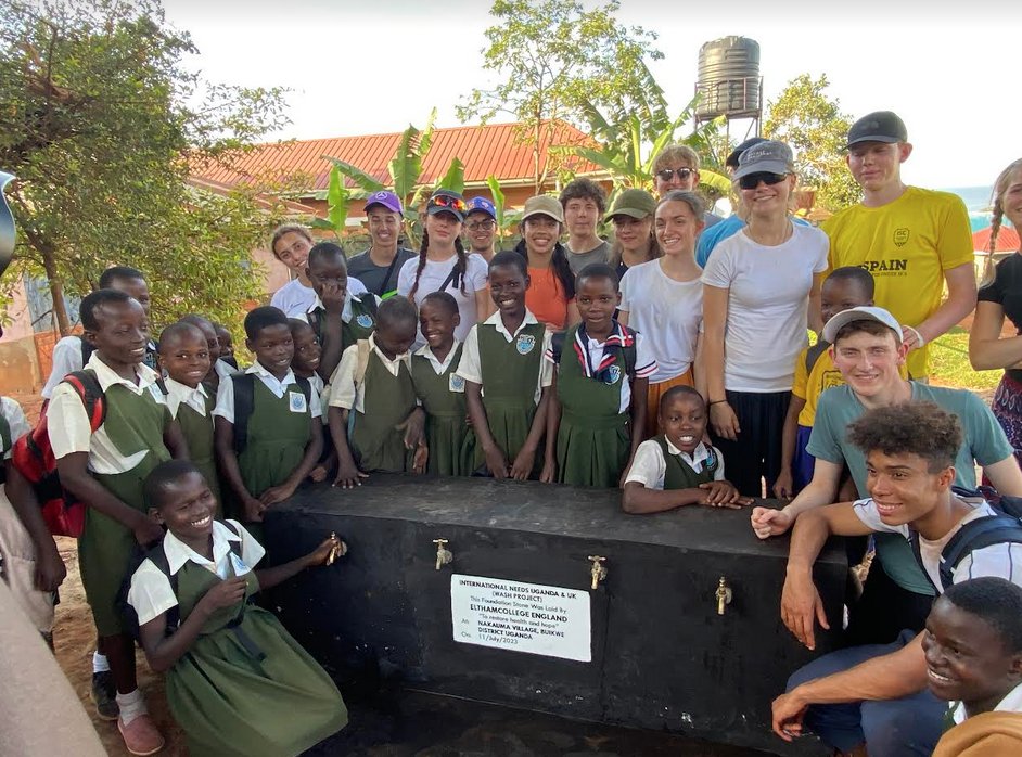 ElthamCollegeUK's tweet image. We are thrilled to announce that the #ElthamCollege team have formally opened the community taps in Nakauma village!  Thanks to all the generous donations from our school community, we completed the #WASHproject a year ahead of schedule. A very proud moment!