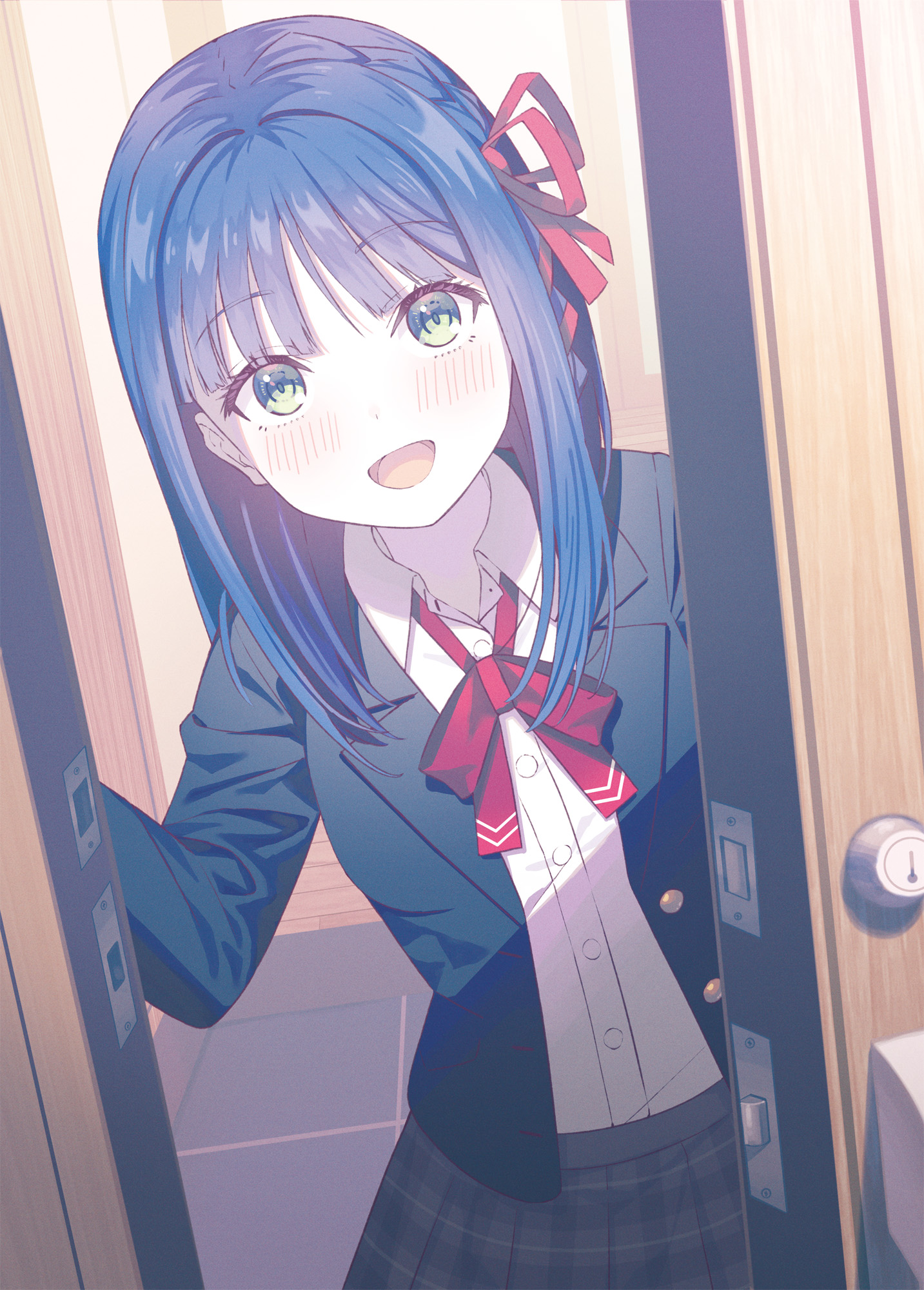 古弥月 on X: "ファンタジア文庫の「迷子の女の子を家まで届けたら、玄関から出て来たのは学年一の美少女でした」明日7月20日の発売です！この絵のラノベだよ！"  / X