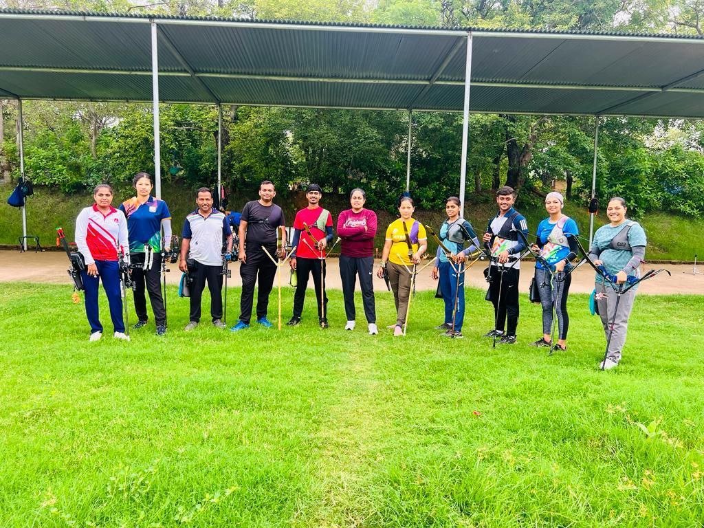 WPFG_India's tweet photo. 🏹🎯
Witness the dedication & precision as archers undergo intense training!
From perfecting their aim to honing their form, they're on a mission to become true experts in archery.
Stay tuned for the bullseye moments!
#FrontLinetoFinishLine
@HMOIndia @BhallaAjay26
#Winnipeg
1/2 https://t.co/0CjUlMq8Ch
