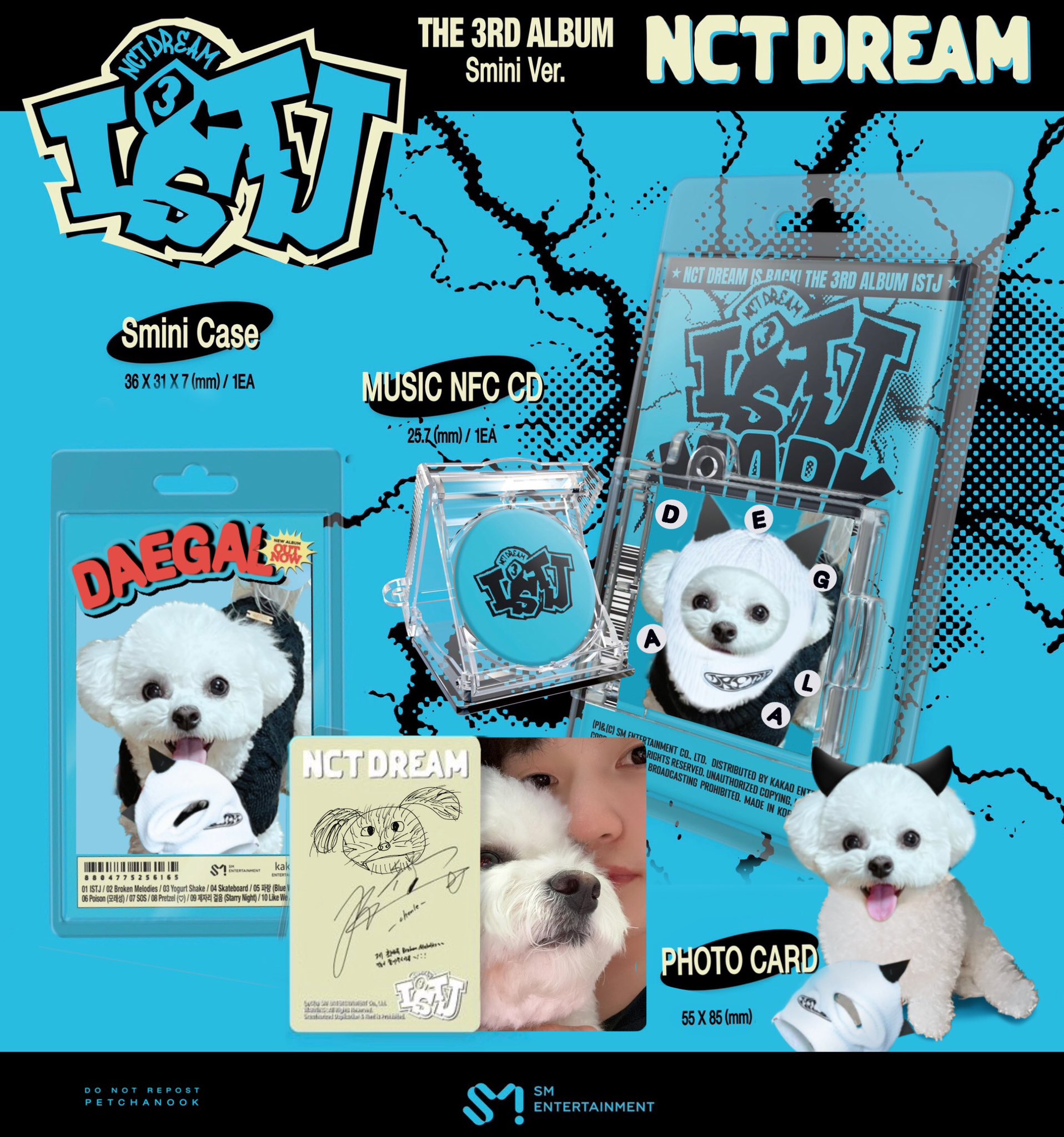 NCT DREAM - ISTJ [3rd Album - SMini Ver.] - K PLACE