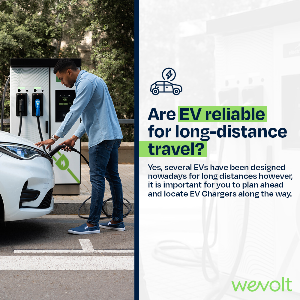 Can electric vehicles (EVs) go the distance for long trips? Absolutely! Many modern EVs are built to handle long distances. Just remember to plan ahead and find charging stations along your route. It's crucial to ensure a smooth journey! 
#EVAdventures #LongDistanceTravel