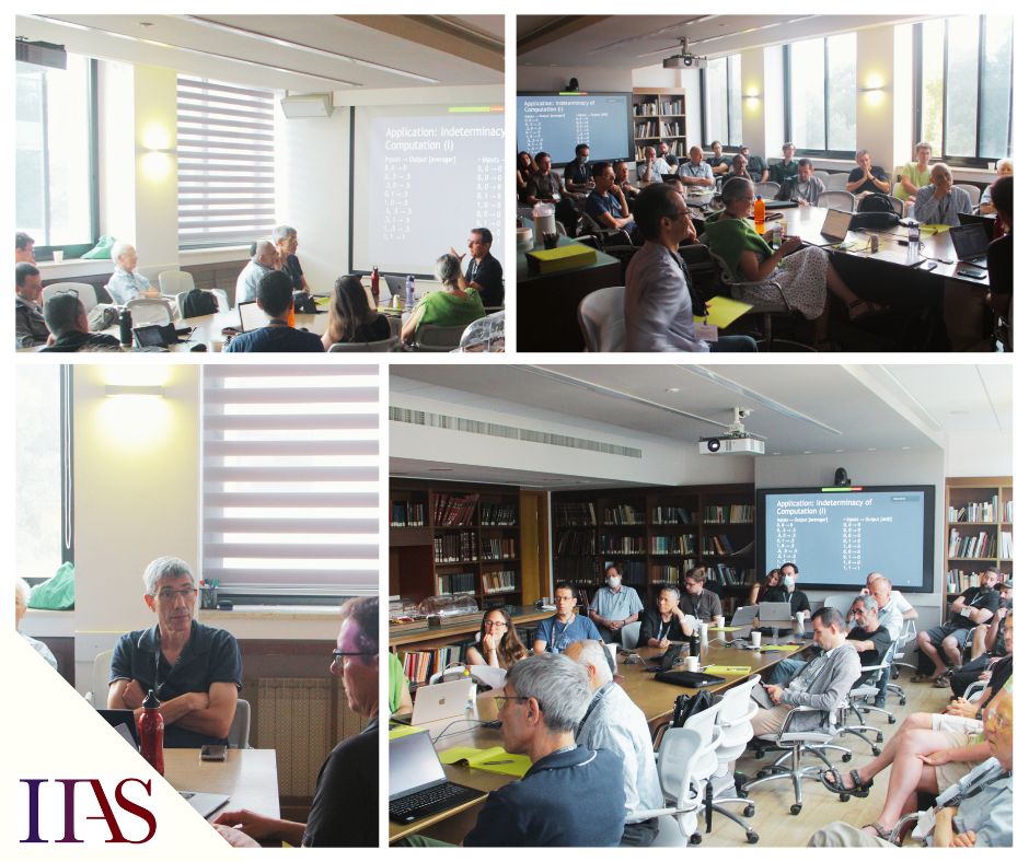 IIAS_Jerusalem's tweet image. Concluding the indeterminacy of computation workshop at The IIAS, we are grateful for the enriching discussions on the complexities of computation. Special thanks to the organizers and participants for their valuable contributions! #ComputationalResearch #cognition