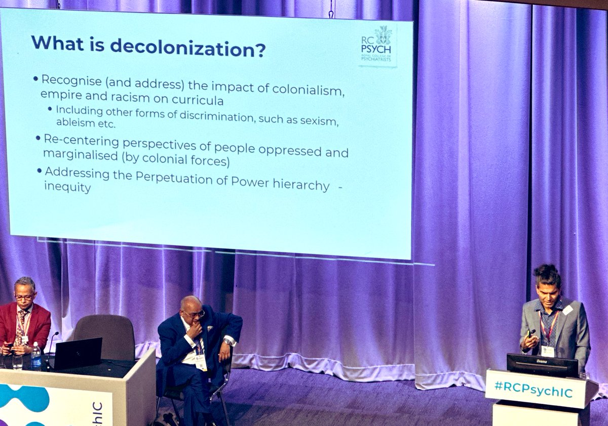 Kamran Ahmed (@dockamran) on Twitter photo Decolonising the psychiatry curriculum by <a href="/subodhdave1/">Subodh Dave ☘️🌻🌞 Humanising Medicine</a> @ <a href="/rcpsych/">Royal College of Psychiatrists</a> #RCPsychIC ✊🏽 Decolonising the psychiatry curriculum by <a href="/subodhdave1/">Subodh Dave ☘️🌻🌞 Humanising Medicine</a> @ <a href="/rcpsych/">Royal College of Psychiatrists</a> #RCPsychIC ✊🏽