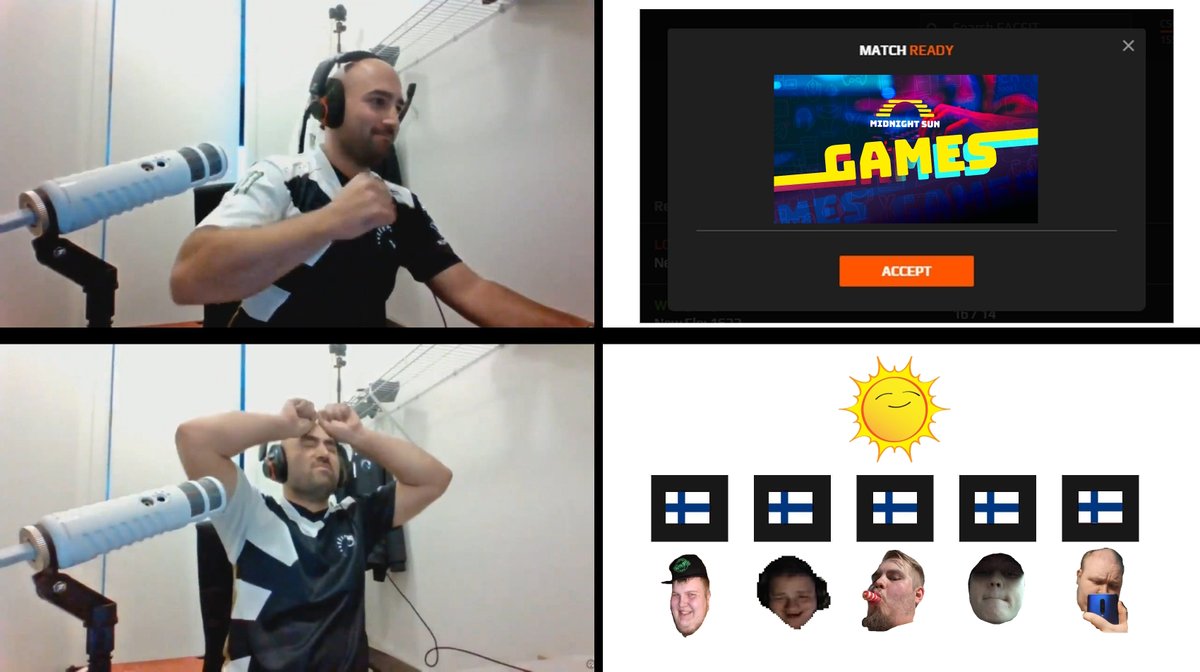 🔥💣 Official: KESÄ Esports allekirjoitti yhden eventin mittaisen sopimuksen <a href="/KUUSAMOgg/">KUUSAMO.gg</a> 'n, sekä tähtipelaaja Jomi "Jomiii" Alavesan kanssa. 💥

KESA.KUUSAMO.GG @ Midnight Sun Games 2023
@rbmCSGO <a href="/JAlavesa/">Jomi Alavesa</a> <a href="/epikcsgo/">epik</a> <a href="/zyntixcs/">zyntix</a> <a href="/Ounli___/">Ounli</a> 

#KESÄ #KUUSAMOgg #esportsfi