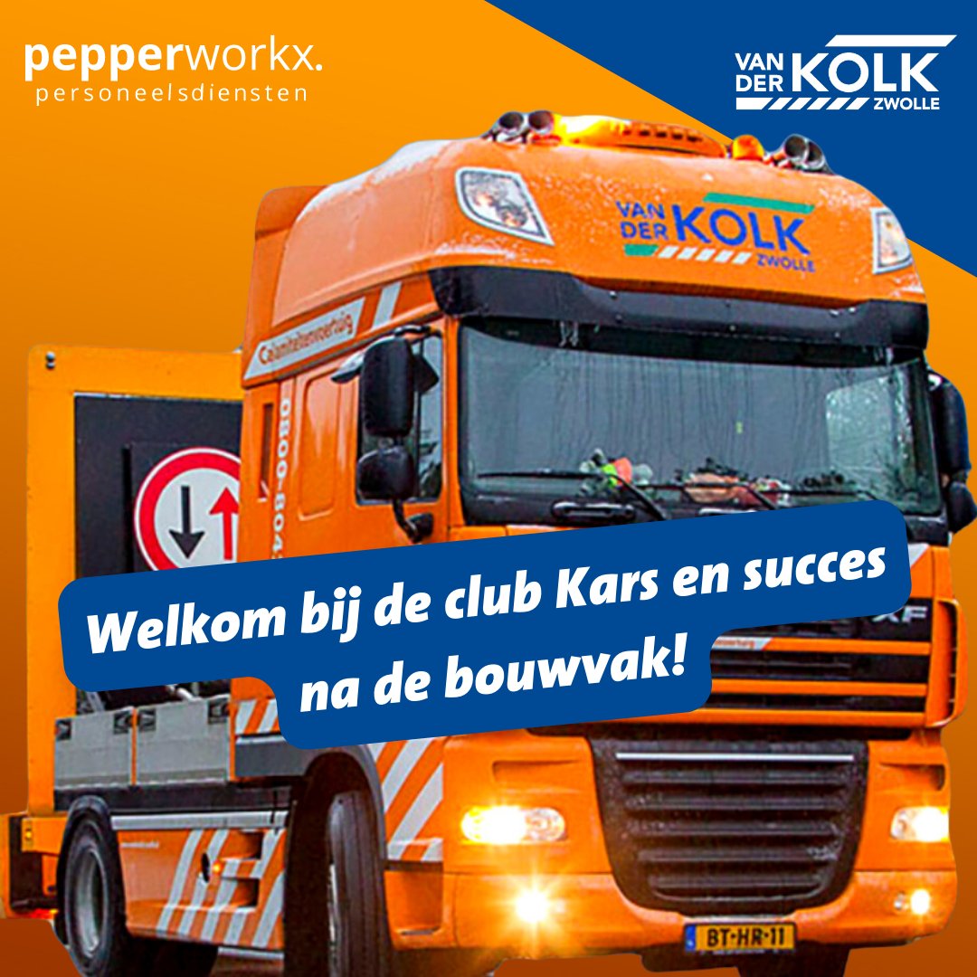 Na de bouwvak gaat Kars starten als chauffeur calamiteiten support bij firma <a href="/vanderKOLK/">Roger VanderKolk</a>-Zwolle Succes Kars en welkom bij het Oranje Legioen🔶 #infrasupport #incidentensupport #traffic #zwolle #rijkswaterstaat #calamiteiten