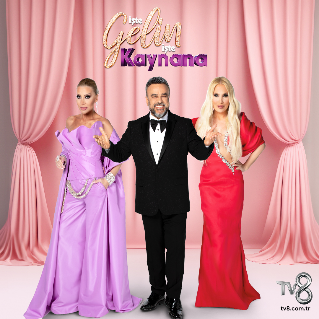 Gülşah Saraçoğlu, Lerzan Mutlu ve Bülent Serttaş ile moda, rekabet, eğlence ve muhteşem ödüller #İşteGelinİşteKaynana yeni bölümüyle şimdi TV8’de.
#İşteGelinİşteKaynana goo.gl/1nA14O