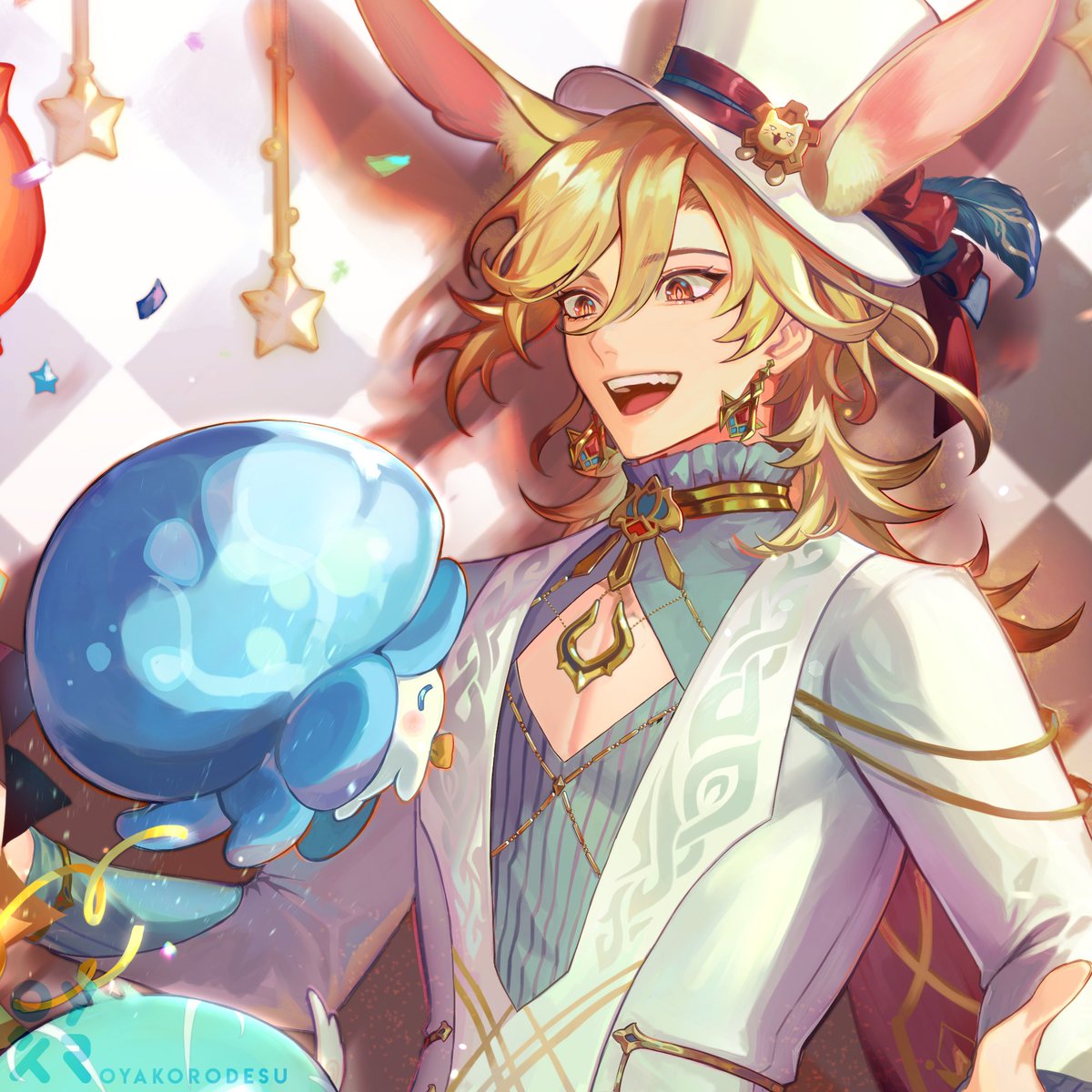 「Close ups!Hehe bunny!veh 」|Yamˊᵕˋ CF16 AA-18 | dojimaSGのイラスト