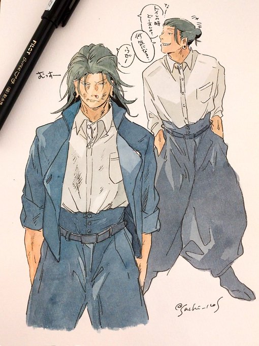 「hands in pockets」 illustration images(Latest｜RT&Fav:50)｜21pages