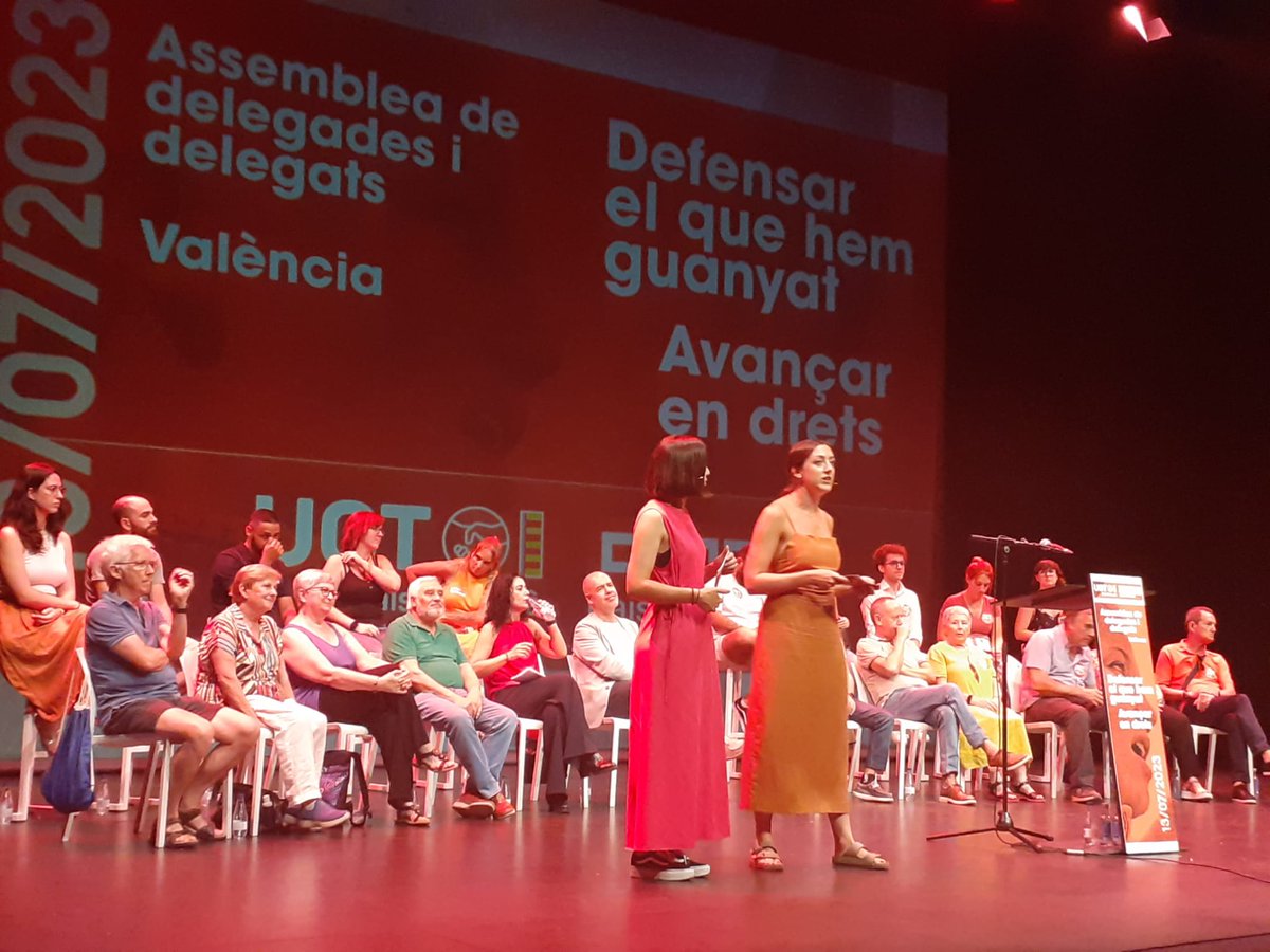 CCOOAM's tweet photo. “Estamos a tiempo de combatir esta ola, este tsunami reaccionario. Vamos a pararles en las urnas y a defender la vida de las personas!" #DefenderLoGanado #AvanzarEnDerechos #ALasUrnas https://t.co/XhXWmRNMsU