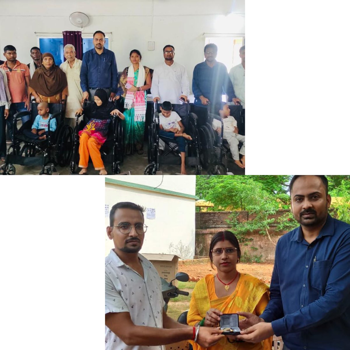 CCLRanchi's tweet image. सीसीएल द्वारा सीएसआर के तहत रजरप्पा क्षेत्र के  जनता उच्च विद्यालय, रामगढ़ में कैरमबोर्ड, लूडो, शतरंज,क्रिकेट, फुटबॉल, वॉलीबॉल और बैडमिंटन किट का वितरण किया गया। 
साथ ही साथ 22 लाभार्थियों को व्हीलचेयर और श्रवण मशीनें भी वितरित की गईं।#BeyondCoal