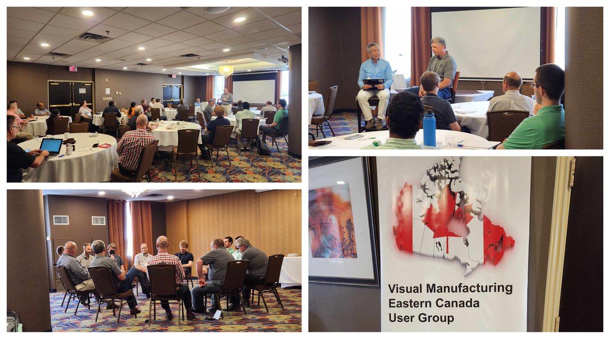 SR_MFG_ERP's tweet photo. We had a great time at the Infor VISUAL Canadian User Group Meeting, alongside our valued customers and our great partners @Infor, @QBuild, and @PortableIntel. We are looking forward to the next meeting! ๐๐#InforVISUAL #UserGroup #Collaboration #ManufacturingExcellence https://t.co/4R194SiUXS