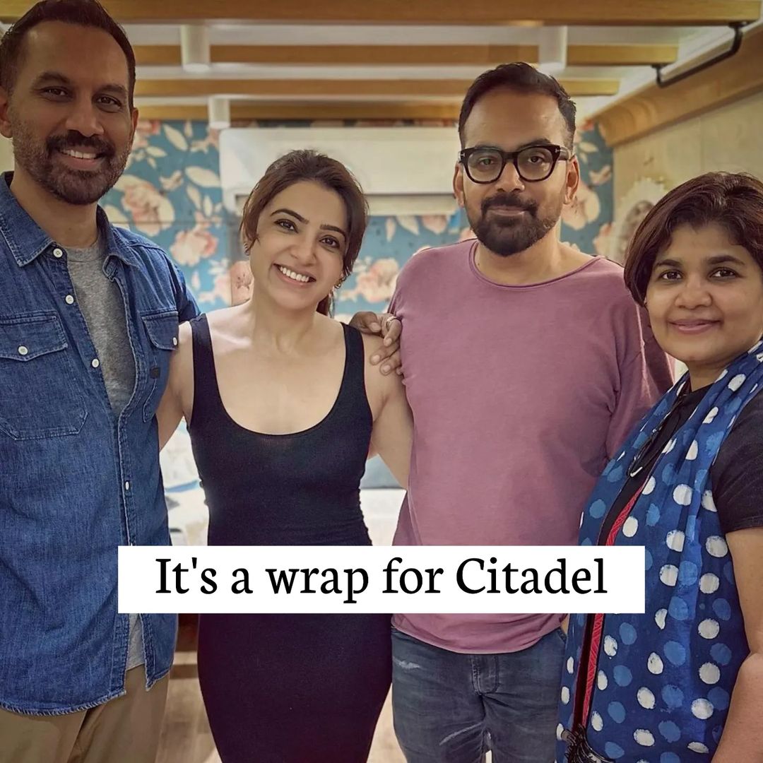tupaki_official's tweet image. #samantharuthprabhu Wraps Shooting for #citadelindia Thanks the Team With An Heartwarming Note

#citadell @Samanthaprabhu2 #rajanddk #priyankachopra #bollywood #tupaki #CITADELonprime