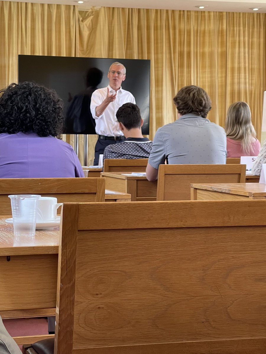 AmyKamATL's tweet photo. An exclusive audience with Sir Laurie Bristow for this year’s #SIBFCambridge attendees @TheSIBF https://t.co/zRnf2XjCx8