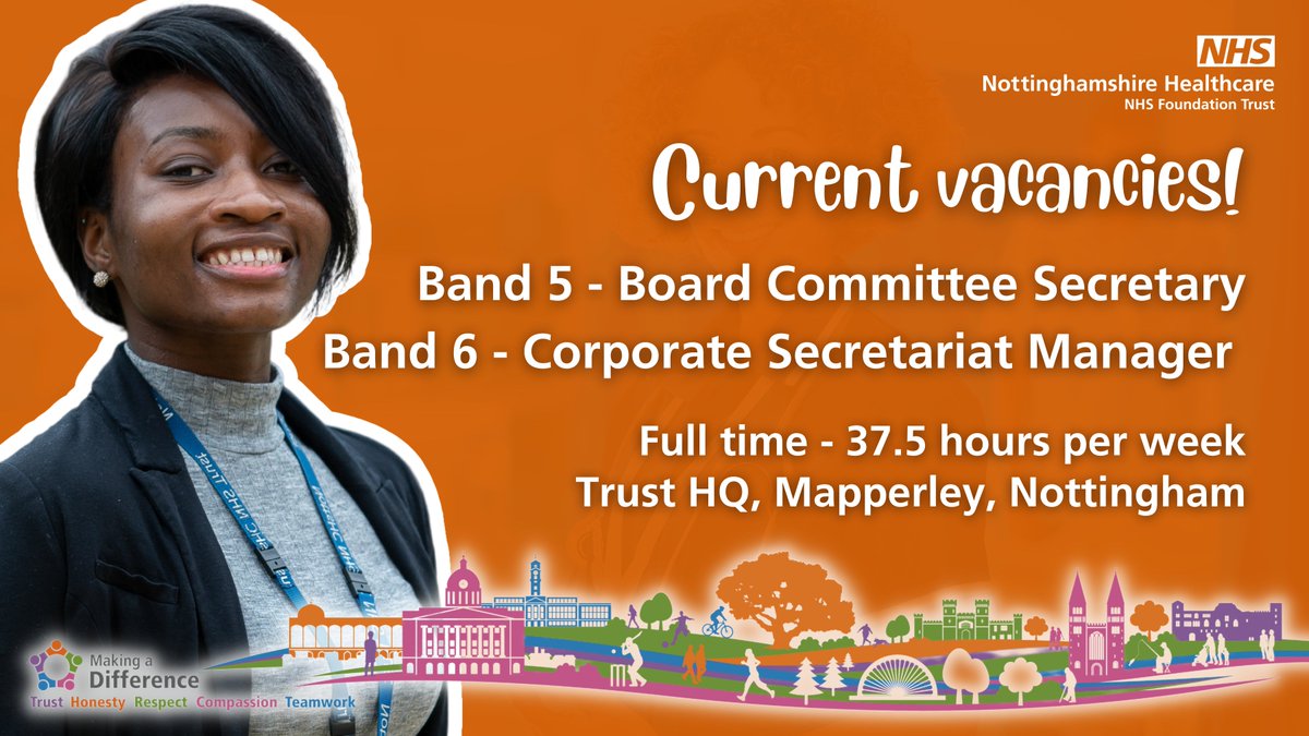 🚨Want to join the #TeamNottsHC Corporate HQ team?🚨 Find out more about these rare vacancies below 👇: Board Committee Secretary: bit.ly/3XPoqyM Corporate Secretariat Manager: bit.ly/3NOcmcE