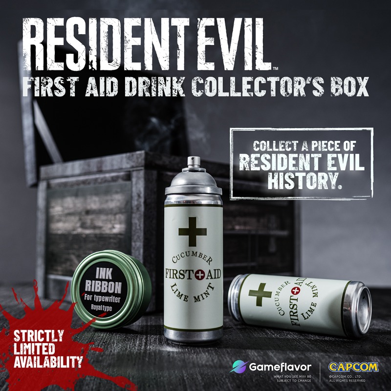 thegameflavor's tweet photo. The perfect item for true Resident Evil fans
Only a limited amount, so secure your collector’s box now!