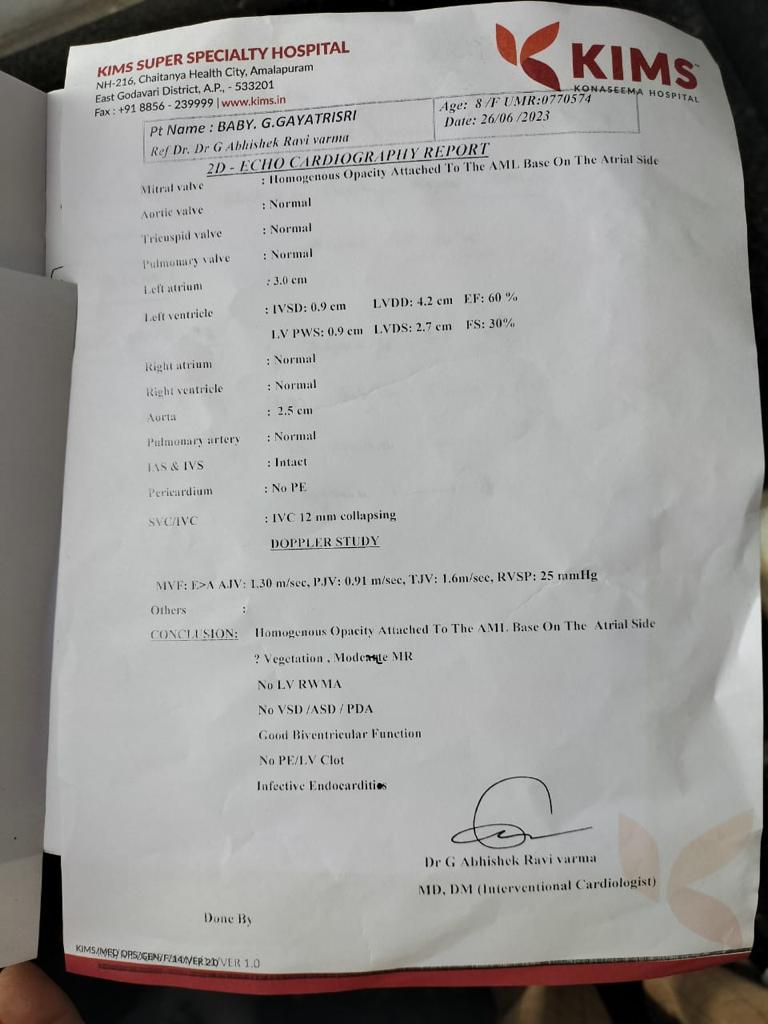 Amalapuram Mahesh FC (@amalapurammbfc) on Twitter photo 9yrs Gayathri Sri D/o:G. Karunakara Rao
Suffering with Heart Problem
Address: SitaramaPalem
Ainavilli
Madupalle
East Godavari
Andhra Pradesh 533228
Mobile no 9573924857
The case is genuine and verified. Please RT and help <a href="/MBfoundationorg/">Mahesh Babu Foundation</a> @HariKrishnaCMO 9yrs Gayathri Sri D/o:G. Karunakara Rao
Suffering with Heart Problem
Address: SitaramaPalem
Ainavilli
Madupalle
East Godavari
Andhra Pradesh 533228
Mobile no 9573924857
The case is genuine and verified. Please RT and help <a href="/MBfoundationorg/">Mahesh Babu Foundation</a> @HariKrishnaCMO