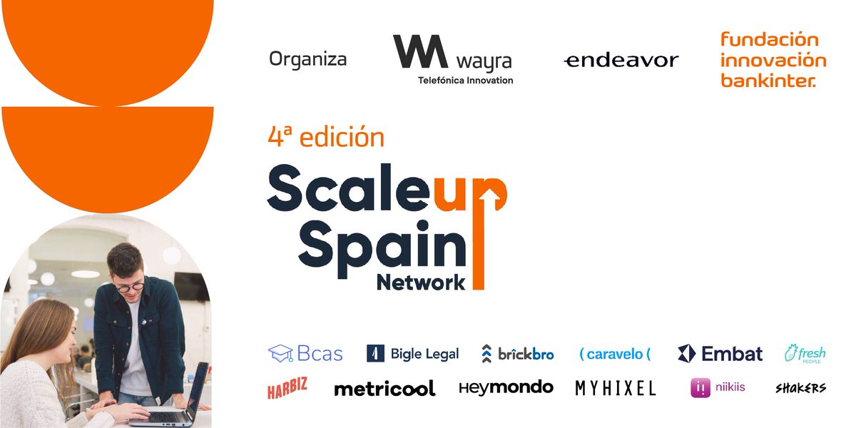 ¡Ya conocemos a las 13 #startups 🚀que forman parte de la 4ª edición de @scaleup_spain 🙌! ¡Enhorabuena @bcasapp, invertida por #WayraEs, por este nuevo hito y a todas las seleccionadas! @itsrever @shakersworks #innovacion #inversion