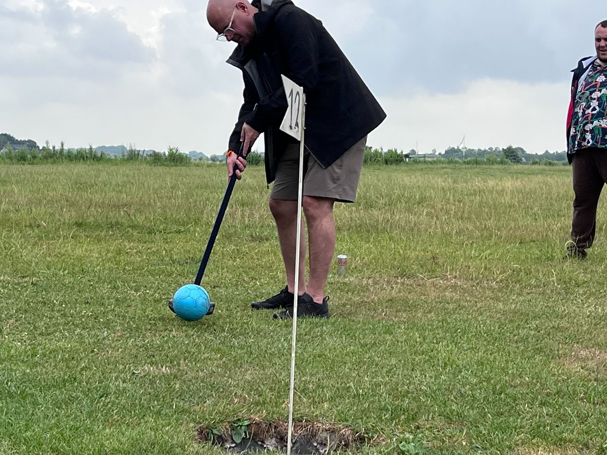 ReelMetrics's tweet photo. A bit of team fun going down recently. Ramon's 8th work anniversary, and a day of electric rickshaws, surf, and Dutch Farmer Golf (soccer ball + a wooden shoe on a stick). https://t.co/grpGdrESrU