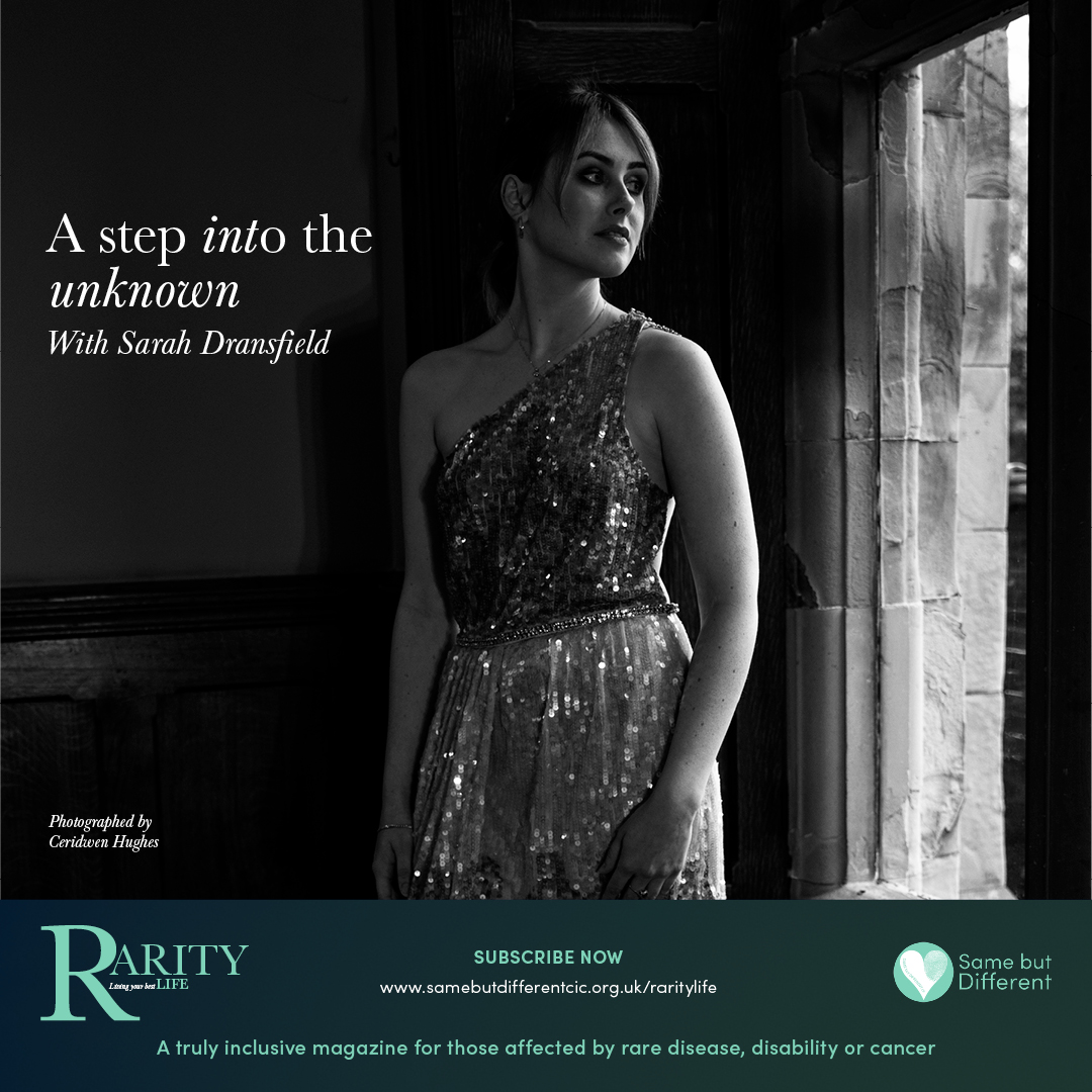 If you're watching the Great British Sewing Bee series you might've seen a familiar face -  Sarah <a href="/SDransfield/">Sarah Dransfield</a> was one of our beautiful models in our 4th edition of #RarityLife magazine:

samebutdifferentcic.org.uk/raritylife

#ThrowbackThursday #TBT #RareDisease  #sarcoma #TNLCommunityFund