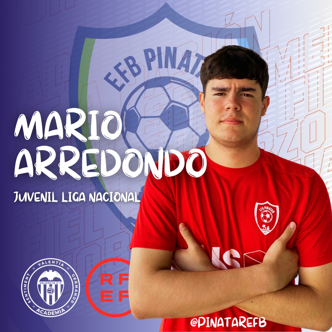 Temporada 2023/2024

LIGA NACIONAL JUVENIL

Mario Arredondo, formará parte de la plantilla de nuestro juvenil "A" otra temporada más, tras superar una grave lesión de rodilla
Centrocampista de exquisito trato de balón y muy buen golpeo.

Mucha suerte Mario 💪