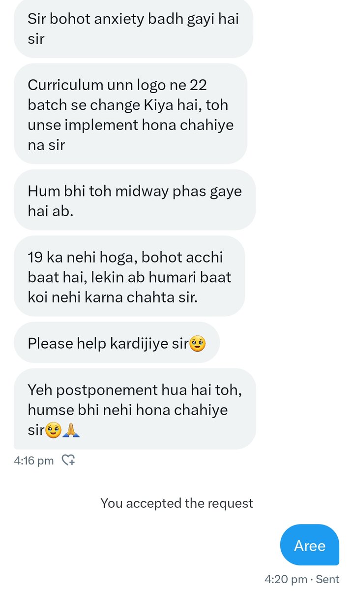 DrRAHULKUMARGU1's tweet photo. 20batch se rujhaan aane lage hai..

I think they must start preparing for NExT. https://t.co/jyzpWmIWnm