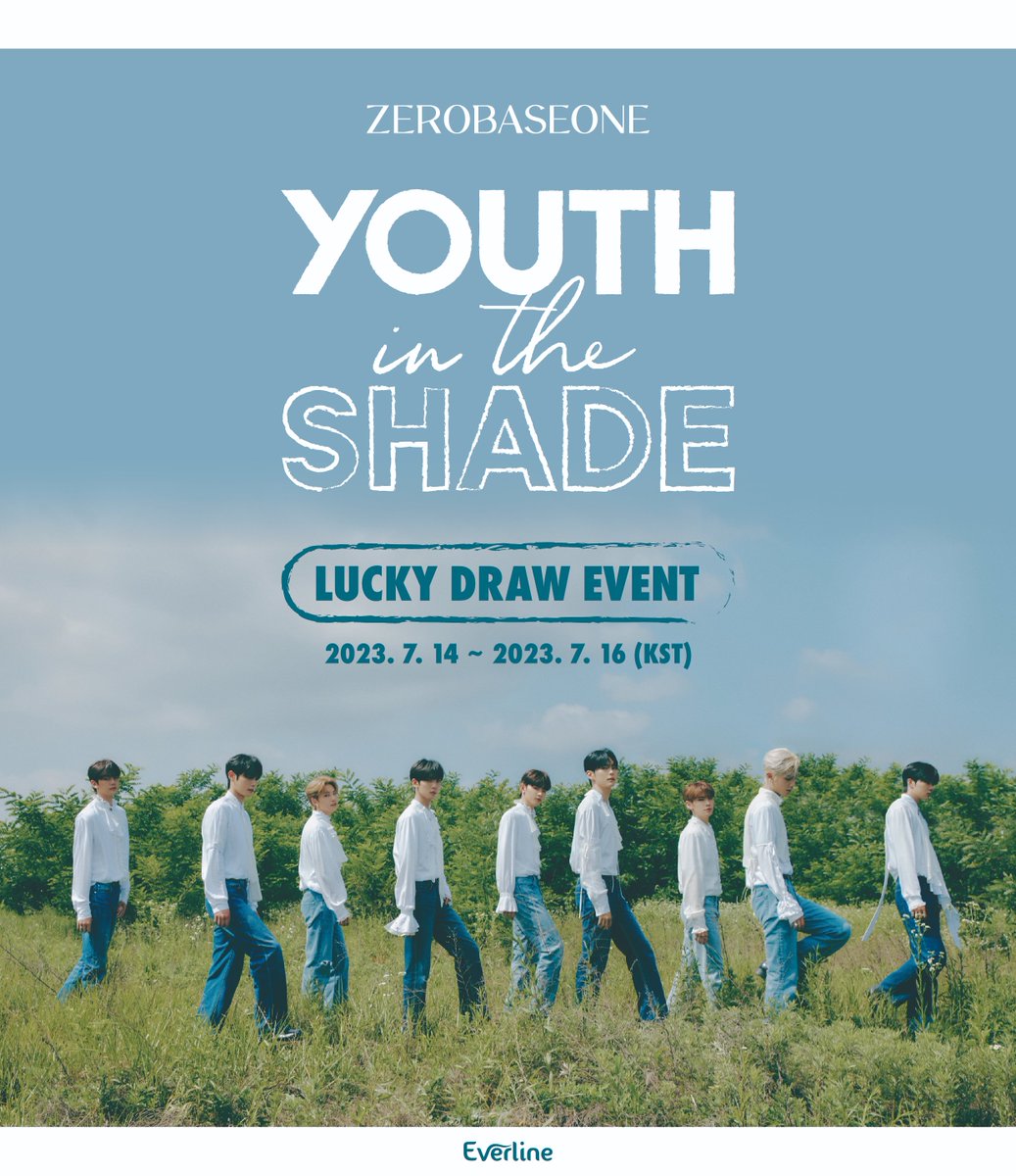 EVERLINESHOP's tweet photo. [📢] ZEROBASEONE - 1st Mini ALBUM [YOUTH IN THE SHADE] 발매 기념 LUCKY DRAW EVENT

진행 기간 : 07.14(FRI) ~ 07.16(SUN)

✨ ARTBOOK : 미공개 포토카드 만두 주먹 ver.
✨ DIGIPACK : 미공개 포토카드 필름 D ver.
✨ SET : 폴라로이드 포토카드

🔗 : https://t.co/kqELcM2Mug
📍 : 더현대 서울 3F 에버라인 프로모션점

#ZEROBASEONE #ZB1 #제로베이스원