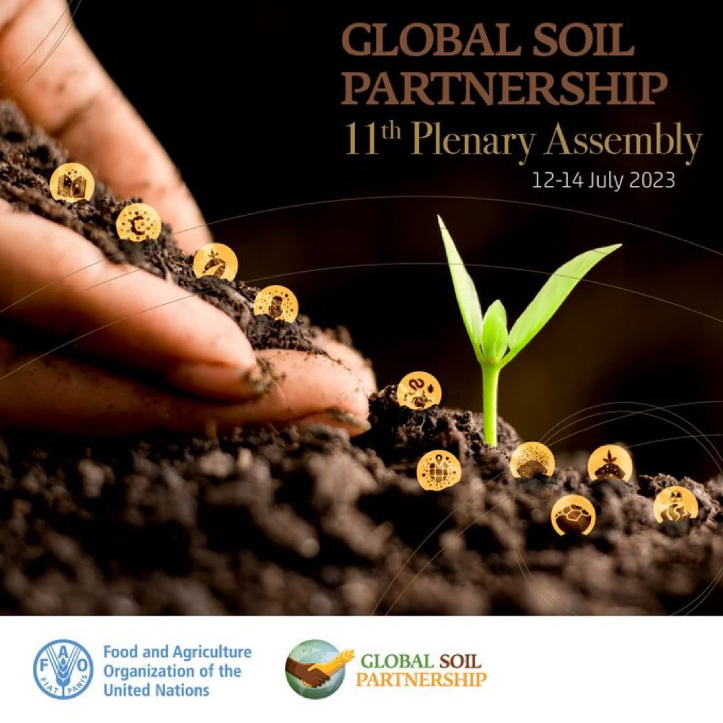Looking forward to the updates of the discussion on #SoilHealth monitoring in the #Nenaregion in the frame of the @FAO #GlobalSoilPartnership partners.
SOILS4MED project will be presented by Claudio Zucca, @unissTweet

fao.org/global-soil-pa…