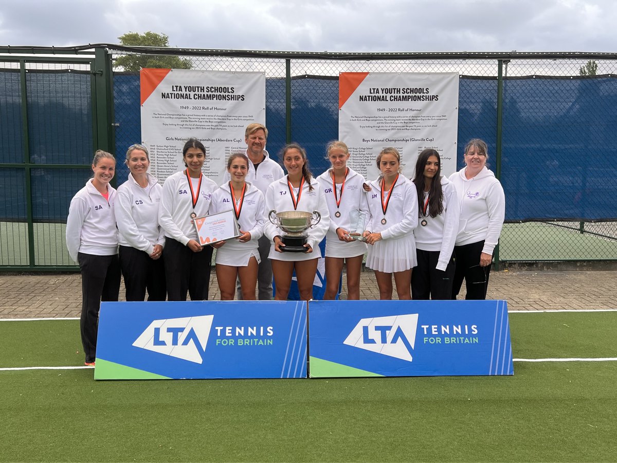 Queenswood School (@queenswoodsch) on Twitter photo To mark Queenswoodโs unprecedented treble in the National Schools Tennis Championships, Director of Tennis Catherine Sluter was interviewed on BBC 3 Counties Radio on Saturday. Listen here: queenswood.org/miss-sluter-onโฆ <a href="/the_LTA/">LTA</a> <a href="/HertsLta/">Herts LTA</a> <a href="/BBC3CR/">BBC Beds, Herts & Bucks</a> <a href="/GoslingtennisGB/">Gosling Tennis Academy</a> <a href="/queenswood/">Queenswood</a> To mark Queenswoodโs unprecedented treble in the National Schools Tennis Championships, Director of Tennis Catherine Sluter was interviewed on BBC 3 Counties Radio on Saturday. Listen here: queenswood.org/miss-sluter-onโฆ <a href="/the_LTA/">LTA</a> <a href="/HertsLta/">Herts LTA</a> <a href="/BBC3CR/">BBC Beds, Herts & Bucks</a> <a href="/GoslingtennisGB/">Gosling Tennis Academy</a> <a href="/queenswood/">Queenswood</a>