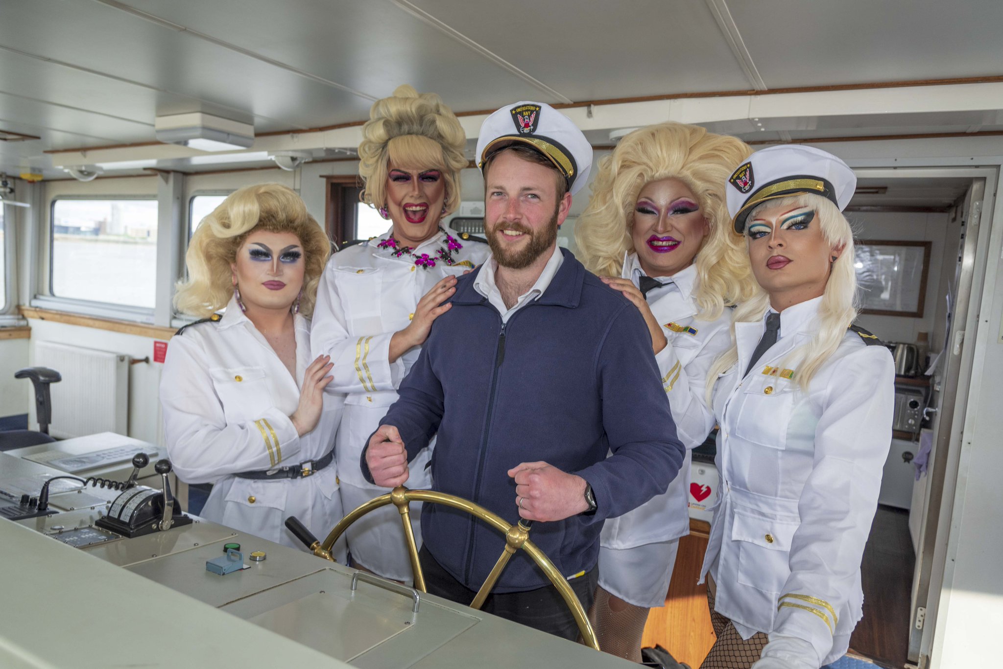 Mersey Ferries on Twitter "💜💙 FunnyBoyz Drag Queen Evening Cruise 💙💜