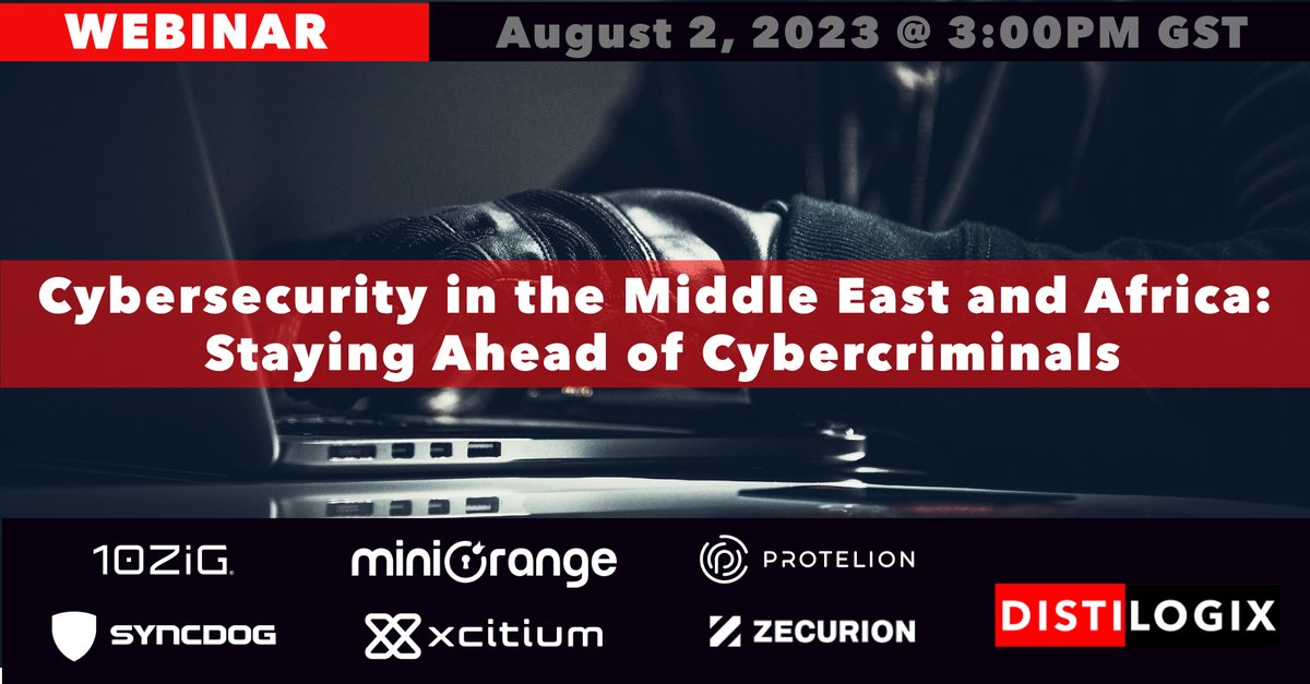 #Disruption, #Disruption, #Disruption! Cybersecurity solutions that will change how you protect you environment. Join this next webinar to learn more- lnkd.in/e5V_nb4g
#cybersecurity #webinar #endpoint #encryption #MDM #EMM #DLP #thinclient #zeroclient #zerotrust