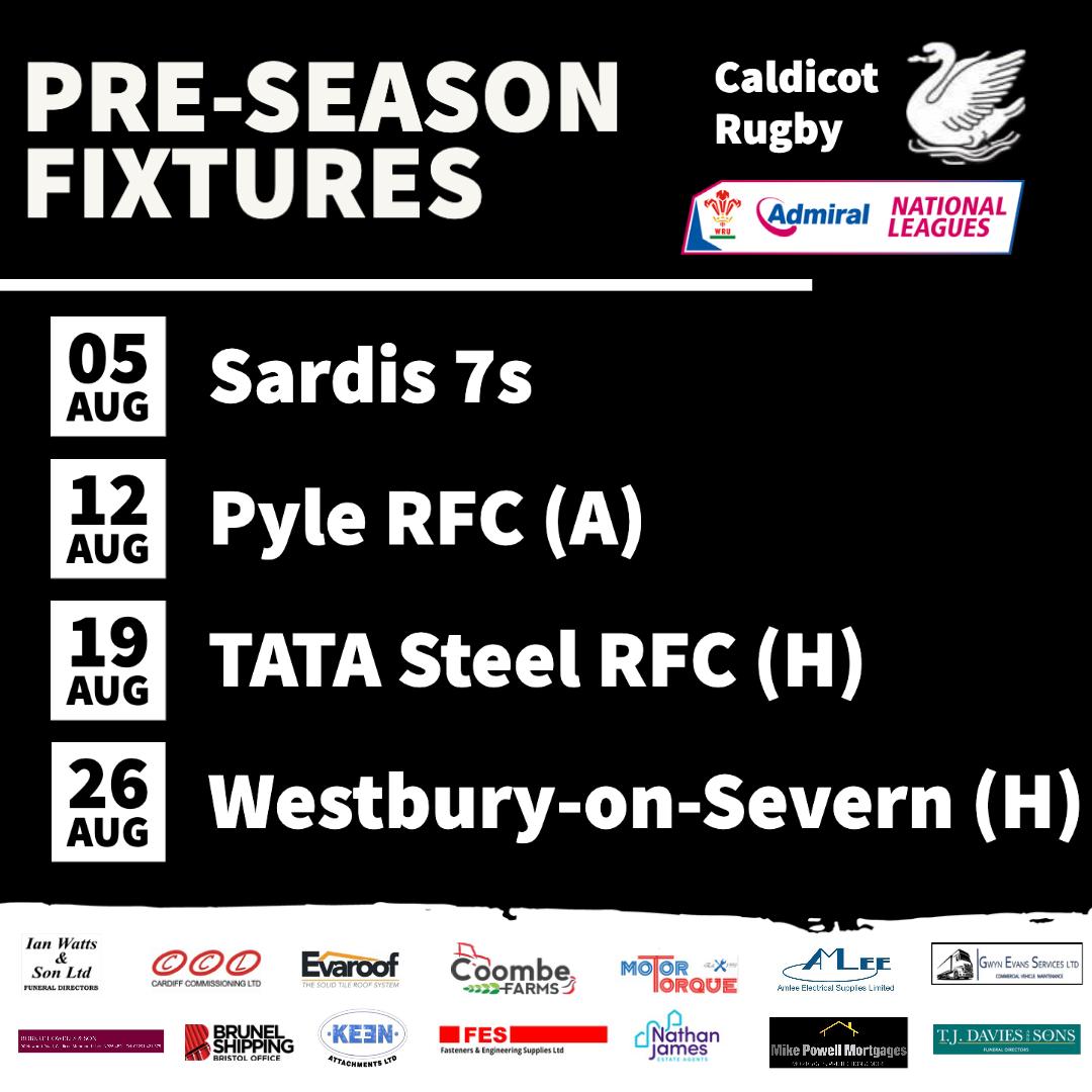 🍺 🏉 PRESEASON FIXTURES 🏉 🍺 

The announcement you've all been waiting for, please see below for our Pre Season matches this year!

12th August with a bus, bring your  drinking shoes 😍💪

#UpTheCot