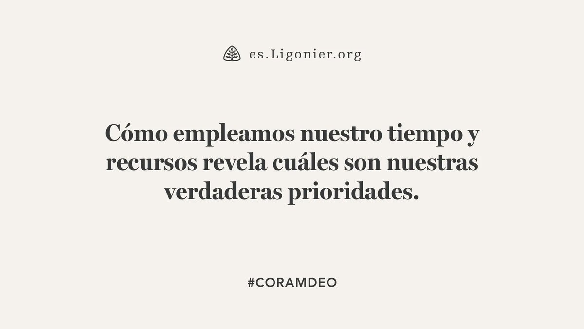 LigonierESP's tweet photo. #CoramDeo: A veces es difícil saber si realmente estamos poniendo el reino de Dios primero o si nuestra preocupación por proveer para nosotros y nuestras familias se ha convertido en una preocupación pecaminosa. 

Lectura para hoy: Lucas 12:22-31 https://t.co/fonI2G9BHu
