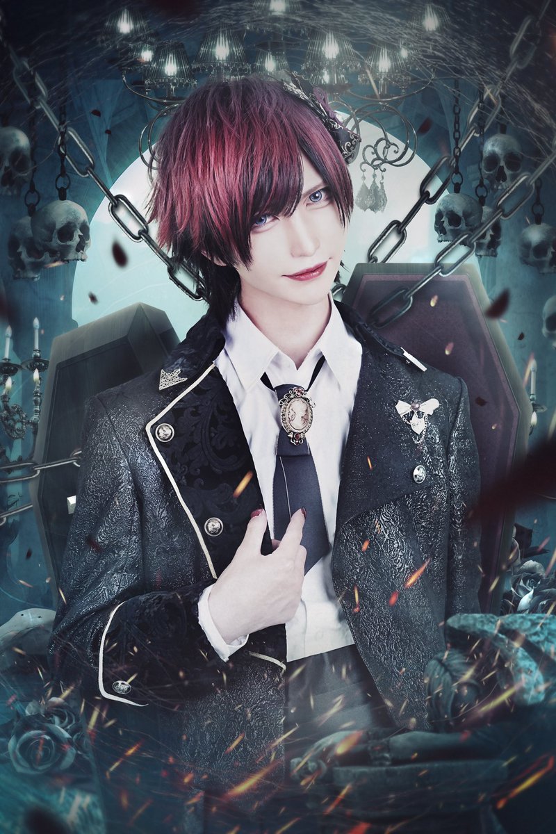 UNtoinette's tweet photo. 【 メンバー3人目 】

紅月 耀
(@you_viceat )

担当カラー : ルージュ(赤色)

「紅い満月の夜迎えに行くよ」

【RT+♡1000】
達成でNEXT MEMBER公開。

#ViceAntoinette 
#ヴィス・アントワネット https://t.co/tiiNhwluLg
