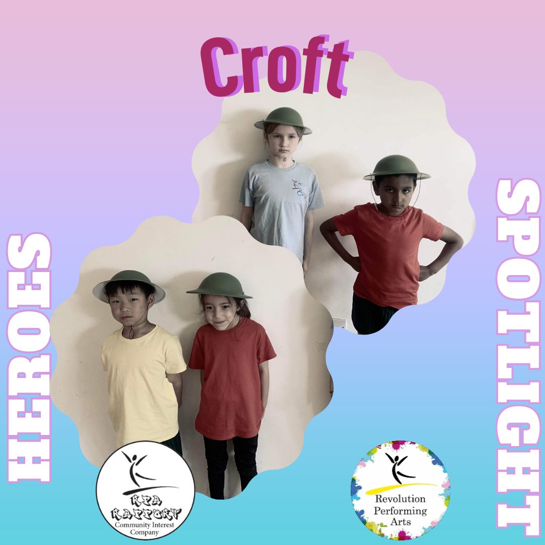 Here's some of Croft School in costume for their Heroes piece! 
Come &amp; support them: swindontheatres.co.uk/Online/tickets…

#revolutionperformingarts #dance #drama #sing #heroes #performance #wyverntheatre #hereforculture