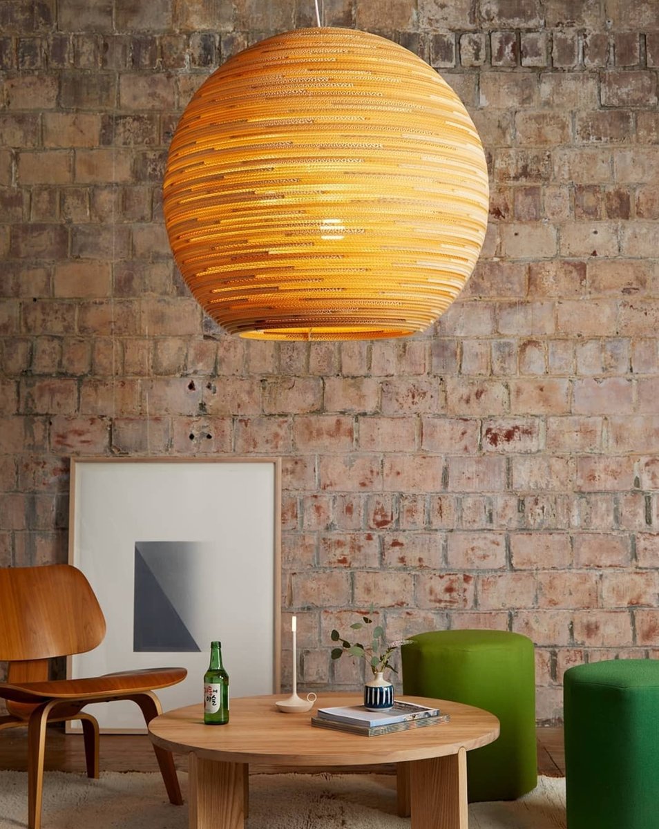 The Scraplight Sun Suspension Light from Graypants provides warm, intimate and functional lighting for any occasion or space. At night, the corrugation in the shades creates beautiful patterns of light and shadow. Shop now: do-shop.com/collections/sc…