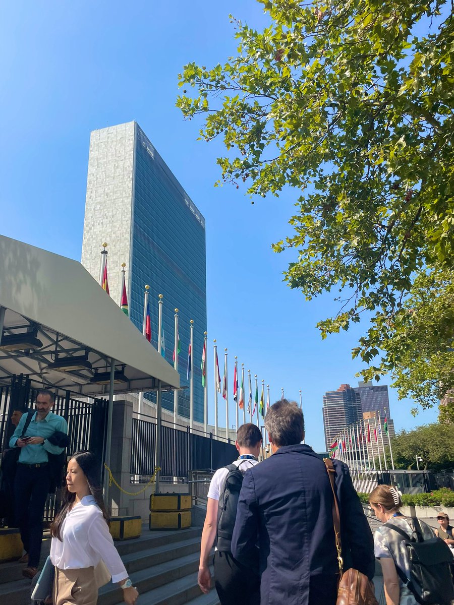 KarolinaEklow's tweet image. Touchdown @UN and hitting the ground running at #HLPF2023. 

Part of the (amazing!!) Swedish Delegation and following SDG11, SDG9 and as always, SDG13.