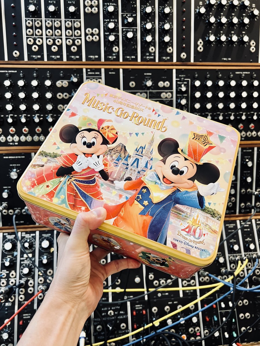 ディズニー40周年 記念ボックス Amazon.co.jp: 東京ディズニーリゾート40周年記念BOX 『Music-Go-Round