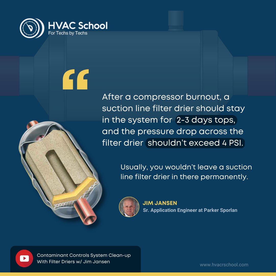HVAC School on Twitter "To avoid further damage to the system, proper