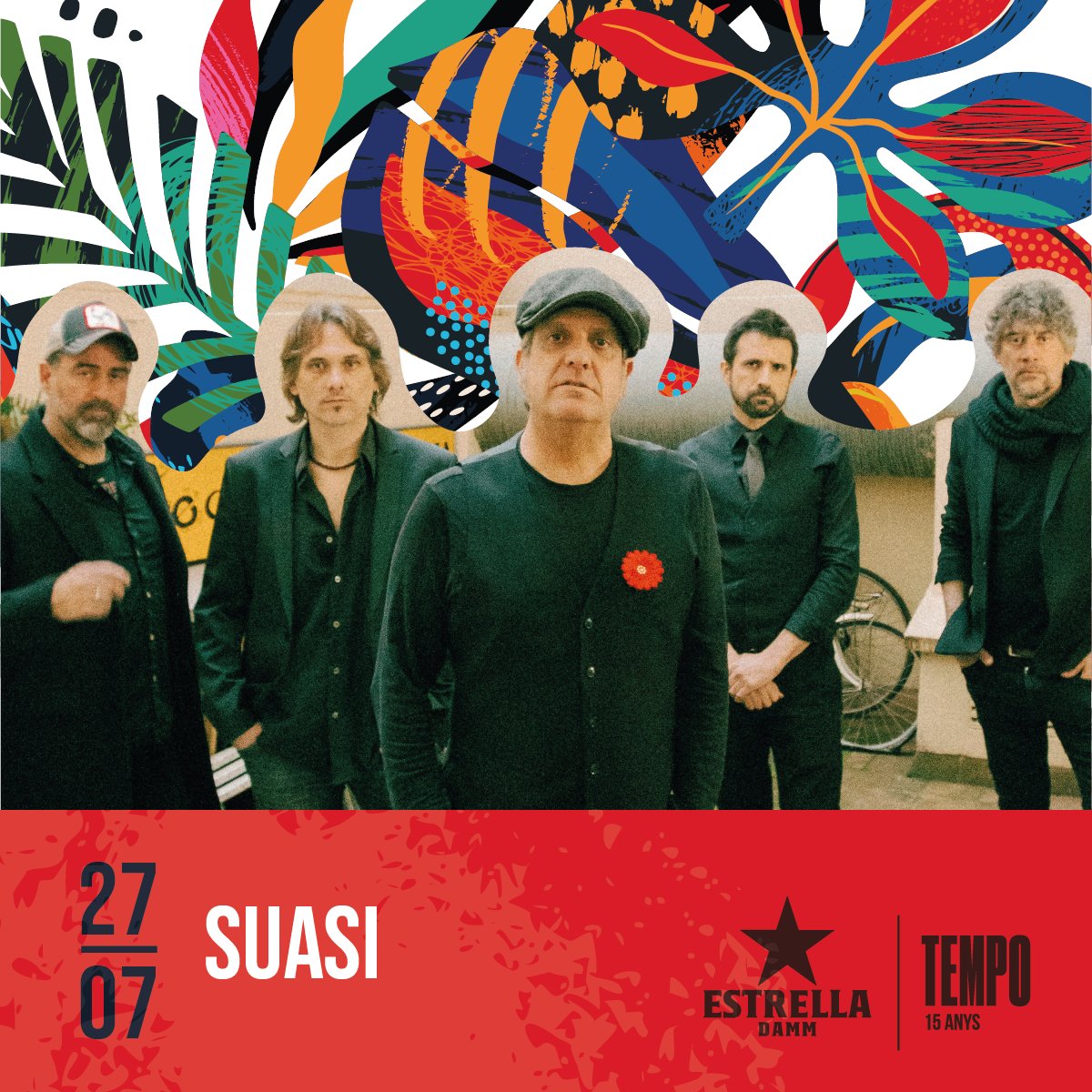 🤘🏼 𝗦𝗨𝗔𝗦𝗜 🤘🏼 

🗓️ Dijous 27 de juliol
🕜 20:30h
📍Plaça dels Jurats i Jardins del Passeig Arqueològic del Barri Vell de Girona
ℹ️ tempogirona.com

#tempo #tempogirona #festivaltempo #girona #tempocomedy #estrelladamm #suasi #suasigrup
