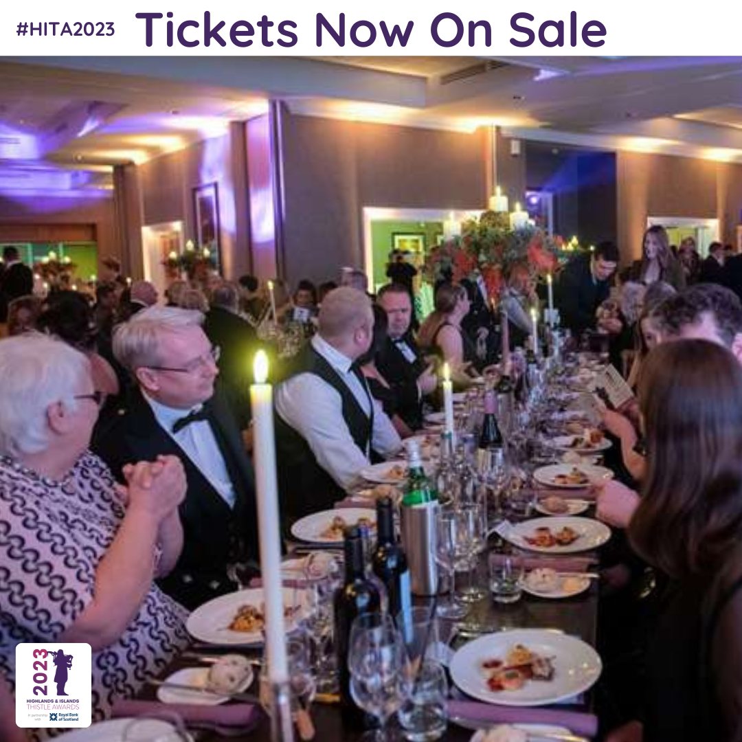 Get your ticket for the hottest event in town HITA the celebration for our tourism and hospitality sector is just around the corner!
Event Details: 
Date: Friday 10th of November 
Venue: Drumossie Hotel 
Purchase your tickets or book a table here: hita-awards.com/book-a-table
