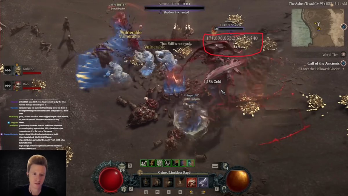 _XDG__'s tweet photo. Diablo 4 Player Hits "Undecillion" Damage in 1 Strike 🤯
https://t.co/PSKAiXFPgE
#diablo4 #undecilliondamage #arpg #gaming #videogames #gamingachievements #gamingrecords #diabloseries #gamingcommunity #actionrpg #gamedamage #gamingnews #diablofans #gamingworld https://t.co/TwQO8WvOGw