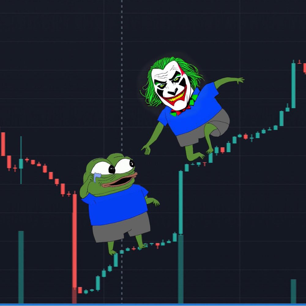 0xc06's tweet photo. GM! ☕️

Who among you is the Top G of memes 👀

I have a meme contest #GIVEAWAY 🎁

💰 Prize: $100 in $ETH for the best meme

Topic: $JOKER

Must:
🎟 Follow @TheJokerCoin 
🎟️ Like &amp; RT &amp; Tag Friends

⏰ 48h to post the best memes in the comments below https://t.co/m5J1mAUY7o