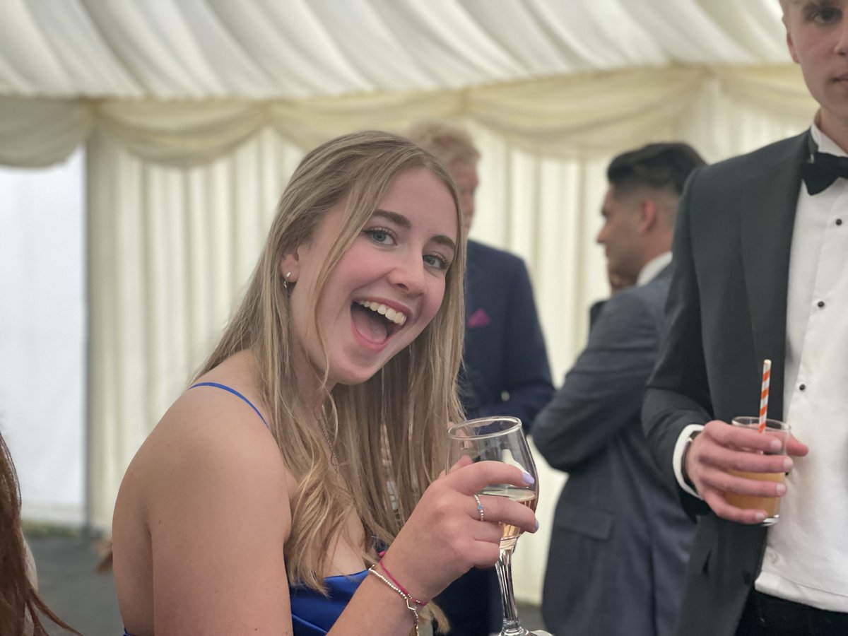 Looking back to last week: Heads of School helping each other with their new badges, saying thank you to Amber and Abbie, and the Sixth Form Ball.