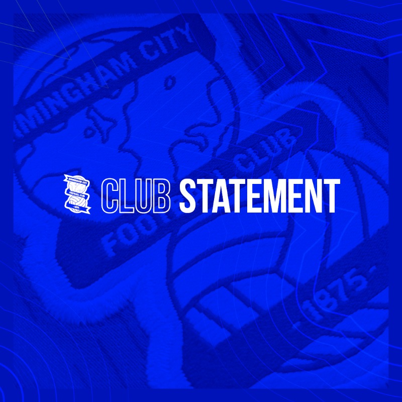BCFC's tweet photo. The Club is delighted to announce that Knighthead Capital Management LLC (Knighthead), through its affiliate Shelby Companies Limited (SCL), has completed the transaction with the majority owners of Birmingham City Football Club, including Birmingham Sports Holdings Limited.
